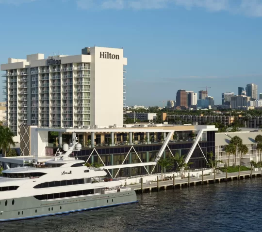 Hilton Fort Lauderdale Marina Rooms Avg $155/Night