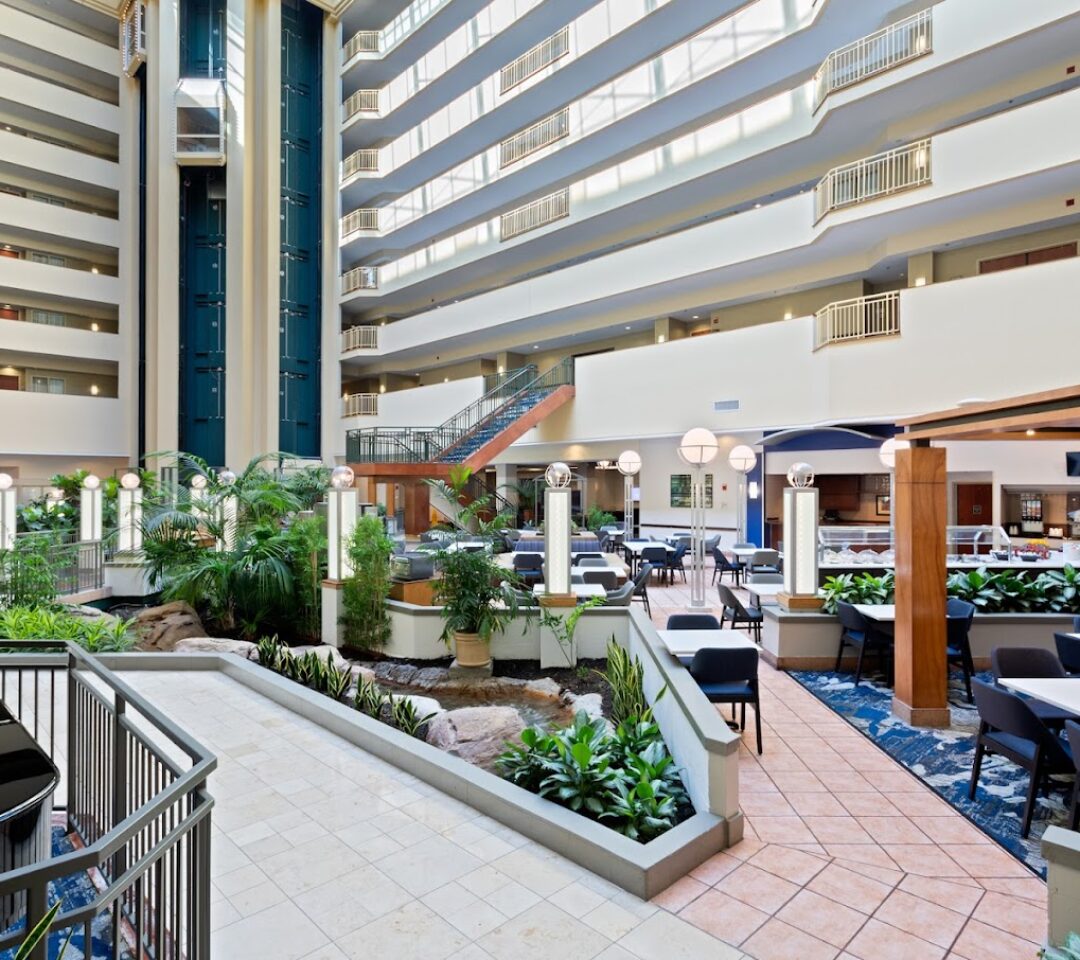 Embassy Suites by Hilton Tampa USF Near Busch Gardens.    Rooms Avg $222/Night